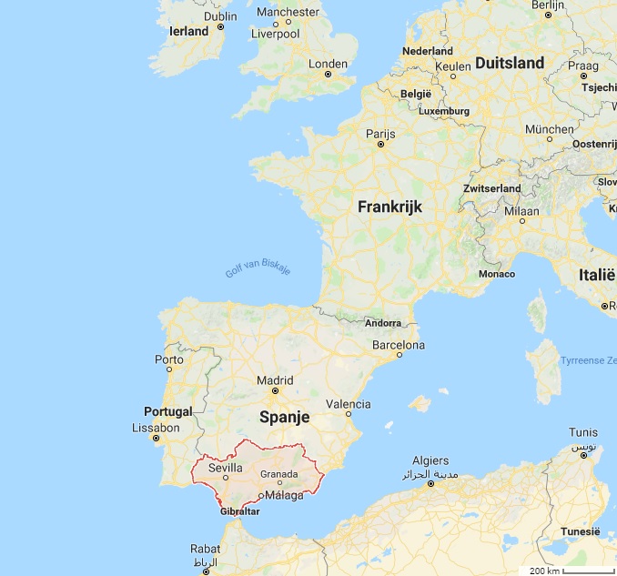 België versus Andalusië